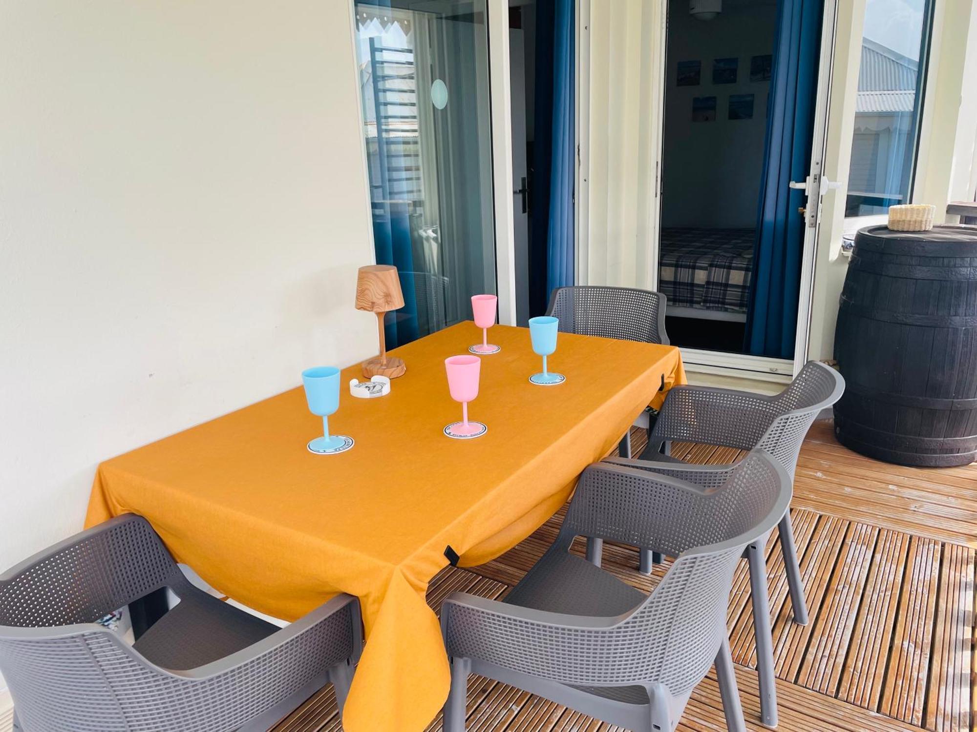 Ticarbets T3 - Residence Manganao - En Bord De Plage سانت فرانسوا المظهر الخارجي الصورة